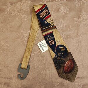 NFL Eagles Wings 100% Silk New York Giants Nostalgia Tie, New With Tags!
